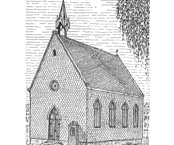Druck Köln Porz Eil Rochus-Kapelle anno 1891 1990 1.58